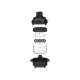 FRIGGITRICE AD ARIA NERA VETRO 4,5L 1500W