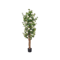 POT FLEUR ROSES BLANCHES 180 CM