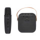 SET ALTAVOZ 2 MICROFONOS KARAOKE NEGRO