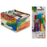 SET 6 PENNELLI PITTURA E SPUGNA