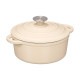CASSERUOLA GHISA BEIGE 20CM