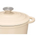 CASSERUOLA GHISA BEIGE 20CM