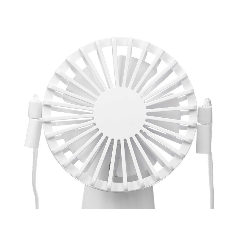 PORTABLE FAN LANYARD WHITE
