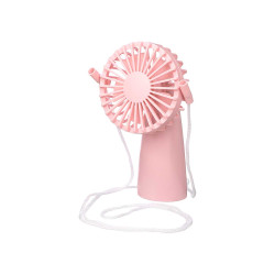 PORTABLE FAN LANYARD PINK