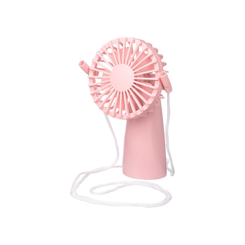 VENTILADOR PORTATIL CORDON ROSA