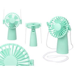 VENTILADOR PORTATIL CORDON MENTA