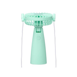 VENTILATEUR PORTABLE CORDON MENTHE