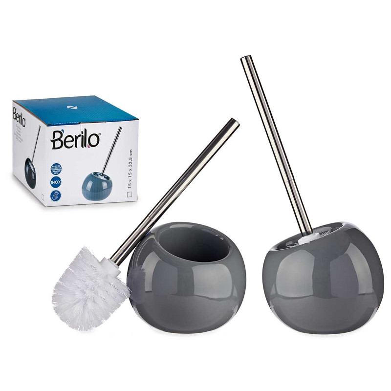 PORTE BROSSE DE TOILETTE CERAMIQUE INCLI