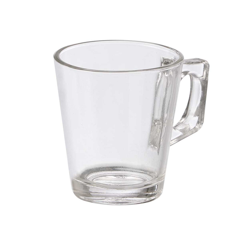 TAZZA CAFFE MUG 85 ML TRASPARENTE DISPLAY
