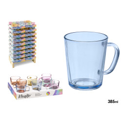 MUG JUG ASS 6 COL 385 ML DISPLAY