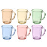 BROCCA MUG ASSORT 6 COL 385ML