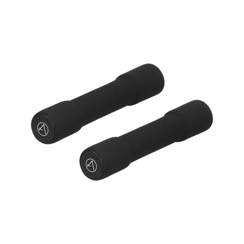 SET 2 STRAIGHT DUMBBELLS BLACK 500G