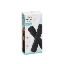 CONJUNTO 2 HALTERES RETOS PRETOS 500G