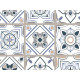 TAPPETO CUCINA STAMPA PIASTRELLE 50X200CM