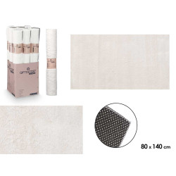 TAPPETO SOFT BIANCO CREMA 80X140CM