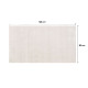 TAPETE SOFT BRANCO CREME 80X140CM