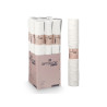 TAPETE SOFT BRANCO CREME 80X140CM