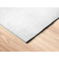 TAPETE SOFT BRANCO CREME 80X140CM