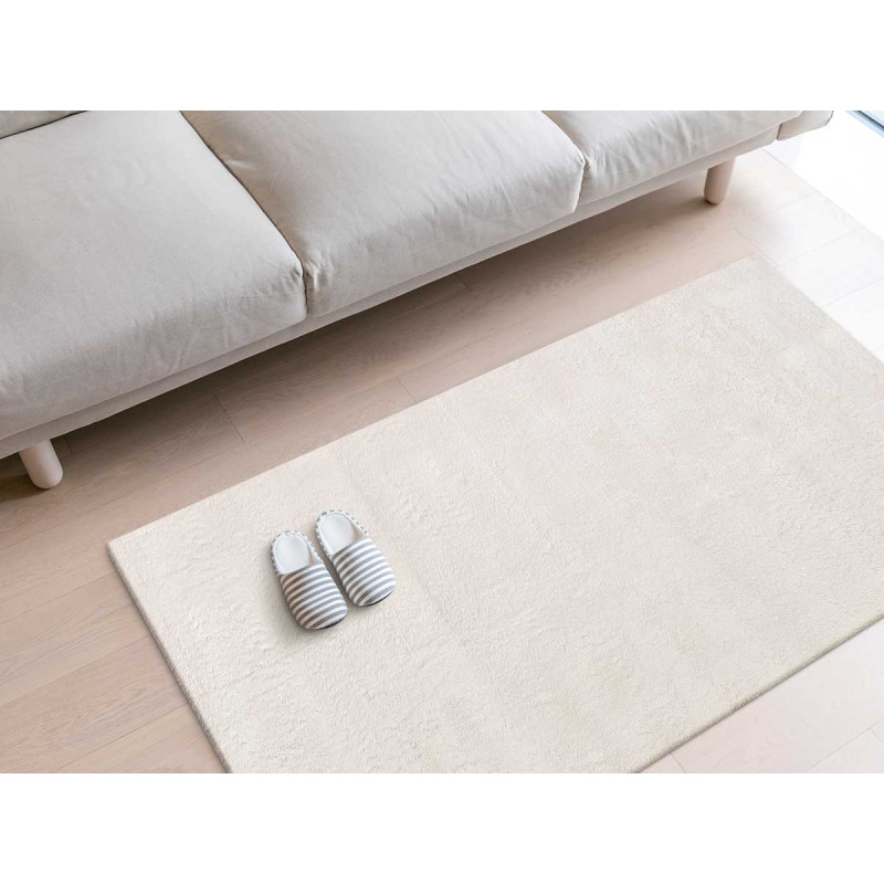 TAPPETO SOFT BIANCO CREMA 80X140CM