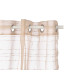RIDEAU BEIGE RAYURES HORIZONTALES