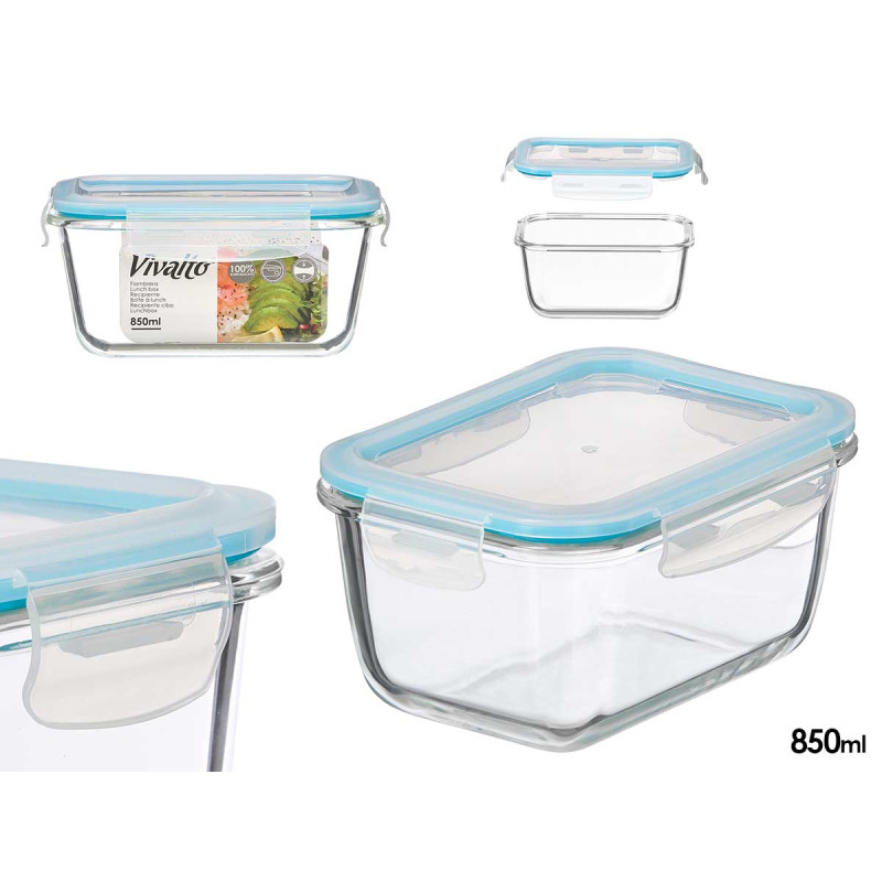 MARMITA HERMETICA BOROSILICATO 850ML