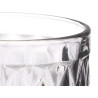 BICCHIERE DIAMANTE GRIGIO 395 ML