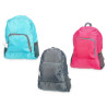 LIGHT FOLDING BACKPACK ASSORT 3 COLOURS