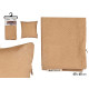 FUNDA COJIN CREMALLERA 60X60 BEIGE