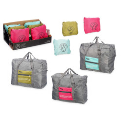 LIGHT FOLDING BAG ASSORT 3 COLOURS