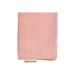 FEDERA CUSCINO CERNIERA 60X60CM ROSA