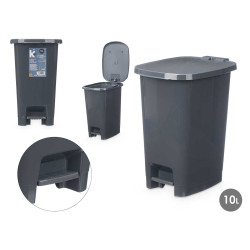 POUBELLE À PÉDALE 10L ANTHRACITE