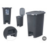 POUBELLE À PÉDALE 10L ANTHRACITE