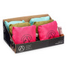 LIGHT FOLDING BAG ASSORT 3 COLOURS