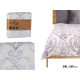 COLCHA CAMA 240X260 DAMASCADO REVERSÍVEL