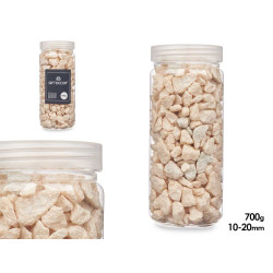 BARATTOLO PIETRA 10 20 MM METALLIZZATO 700G CREMA