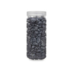 BARATTOLO PIETRA 10 20 MM METALLIZZATO 700G NERO