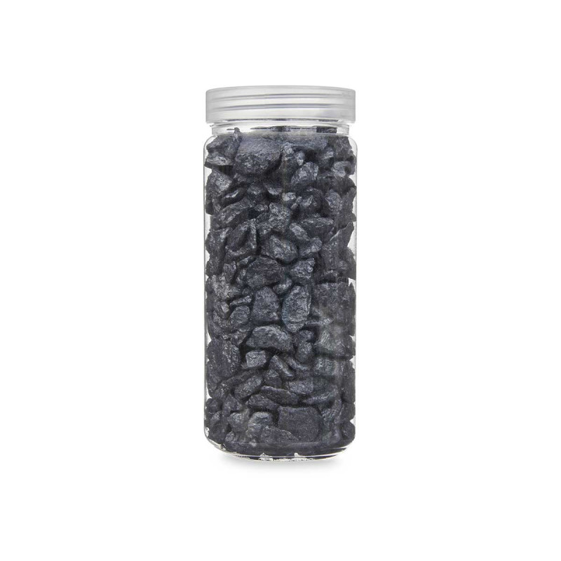 BARATTOLO PIETRA 10 20 MM METALLIZZATO 700G NERO