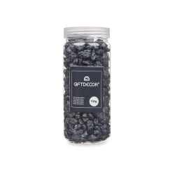 BARATTOLO PIETRA 10 20 MM METALLIZZATO 700G NERO