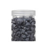 10 20 MM METALLIZED STONE JAR 700G BLACK