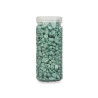 BARATTOLO PIETRA 10 20 MM METALLIZZATO 700G MENTA