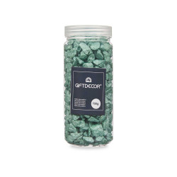 BOTE PIEDRA 10 20 MM METALIZADA 700G MENTA