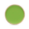 PRATO 25 CM EM MADEIRA DE MANGO VERDE 