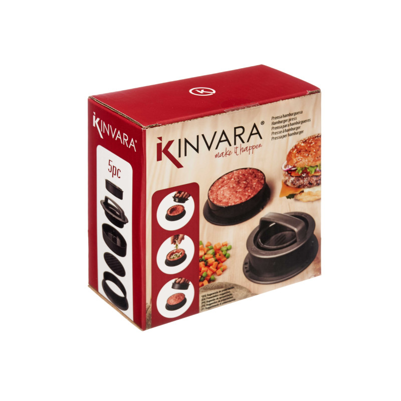 HAMBURGER PRESS 3 IN 1 PP NON-STICK
