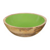 PRATO FUNDO 20 CM MADEIRA DE MANGO VERDE