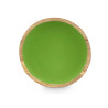 PRATO FUNDO 20 CM MADEIRA DE MANGO VERDE