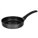 SET NERO 4PZ WOK PADELLA CASSERUOLA COPERCHIO