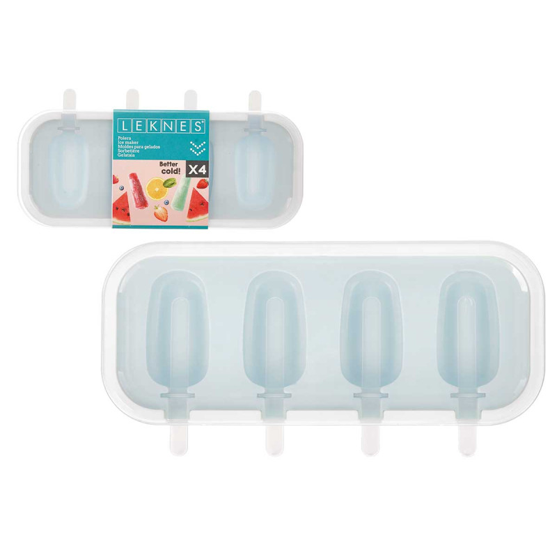 MOLDE SILICONA CUATRO HELADOS 135G