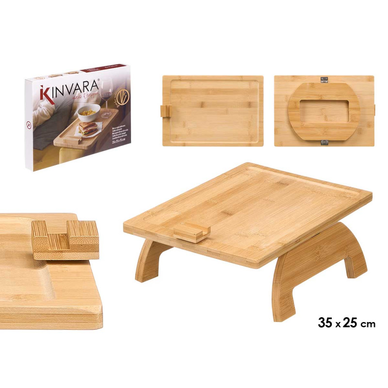 TAVOLO BAMBU BRACCIO SOFA 35CM