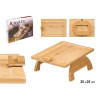 BAMBOO TABLE SOFA ARM 35 CM