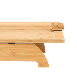 MESA DE BAMBU PARA BRAÇO DE SOFA 35CM